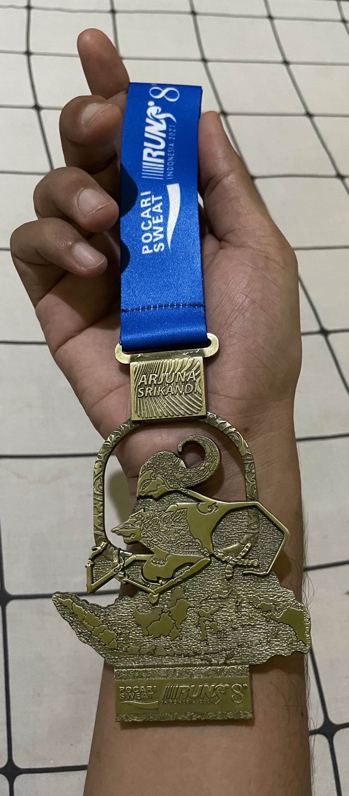 Medali Pocari Sweat Run 2021