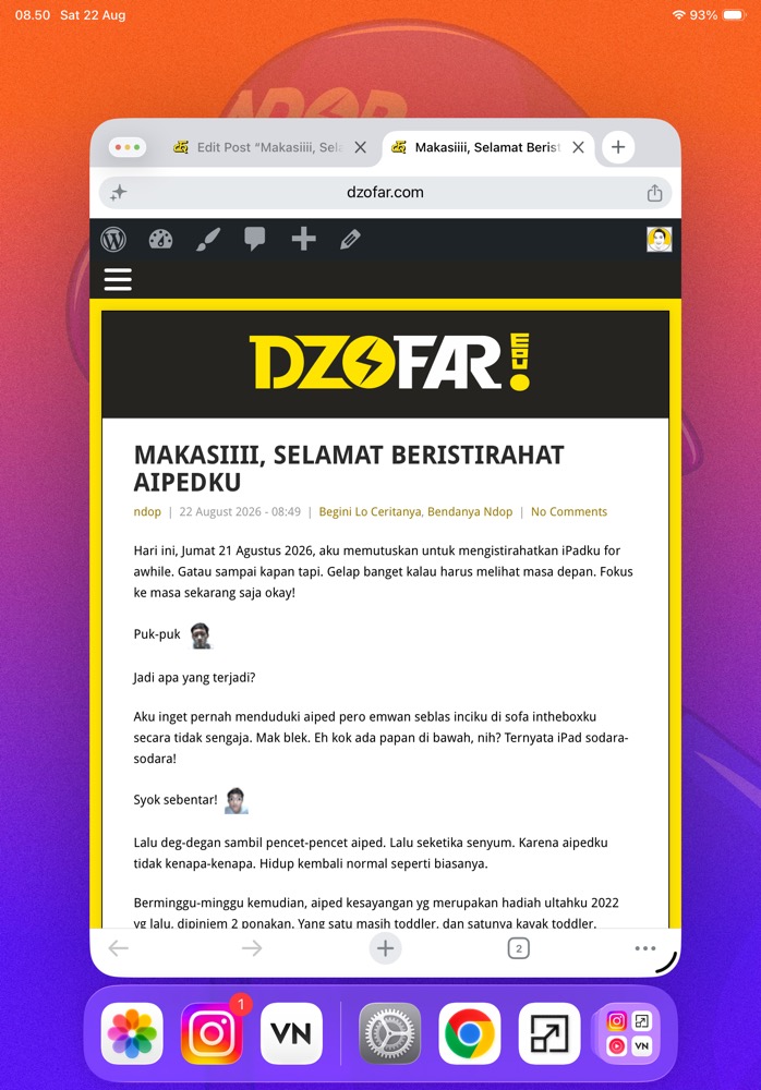 Kayak gini posisinya