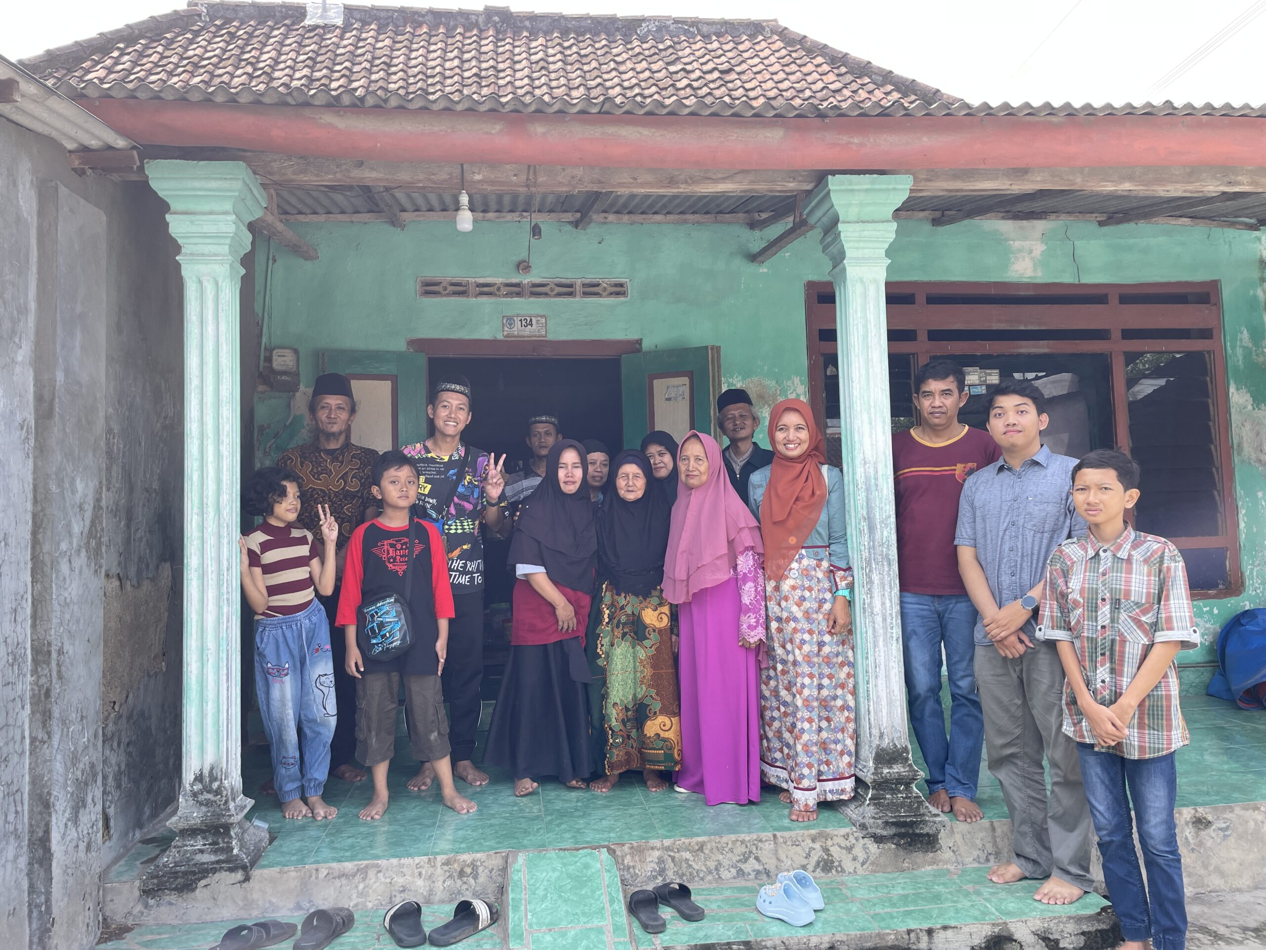 Foto Bareng Lik Jinab Blimbing Nganjuk