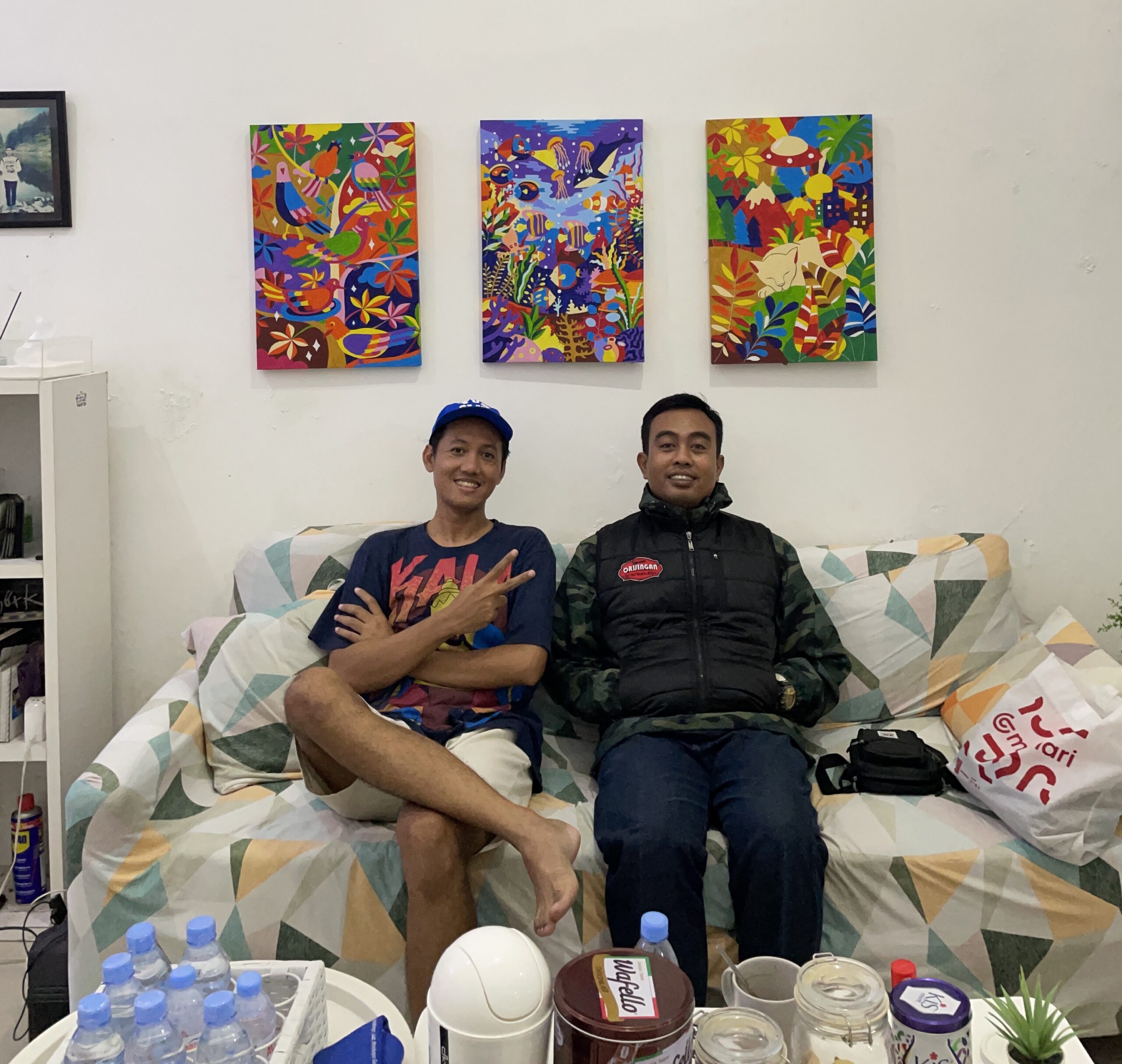 Eka Can di Ndop Studio