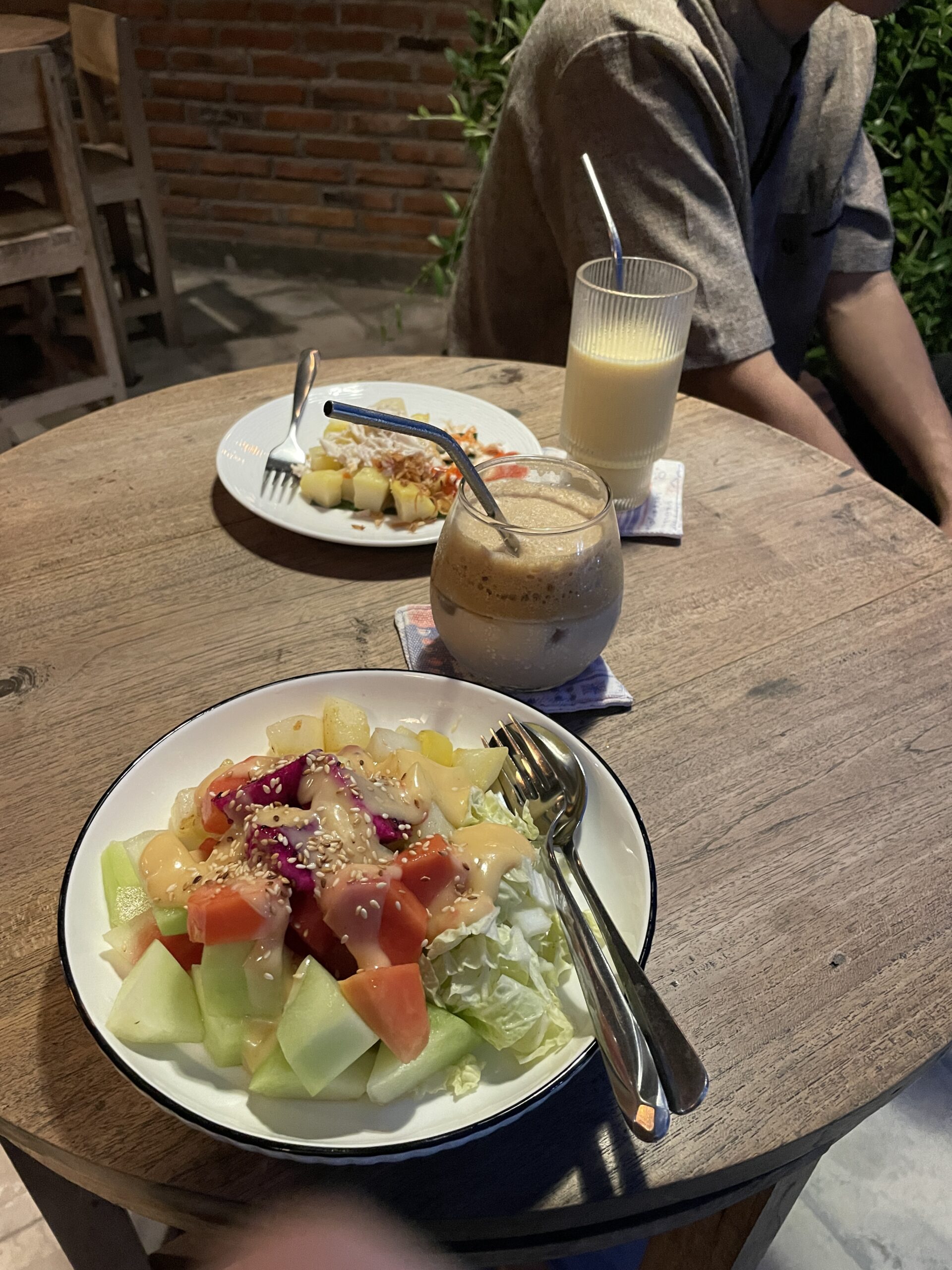 Menu Okayu Gallery Cafe yang healthy