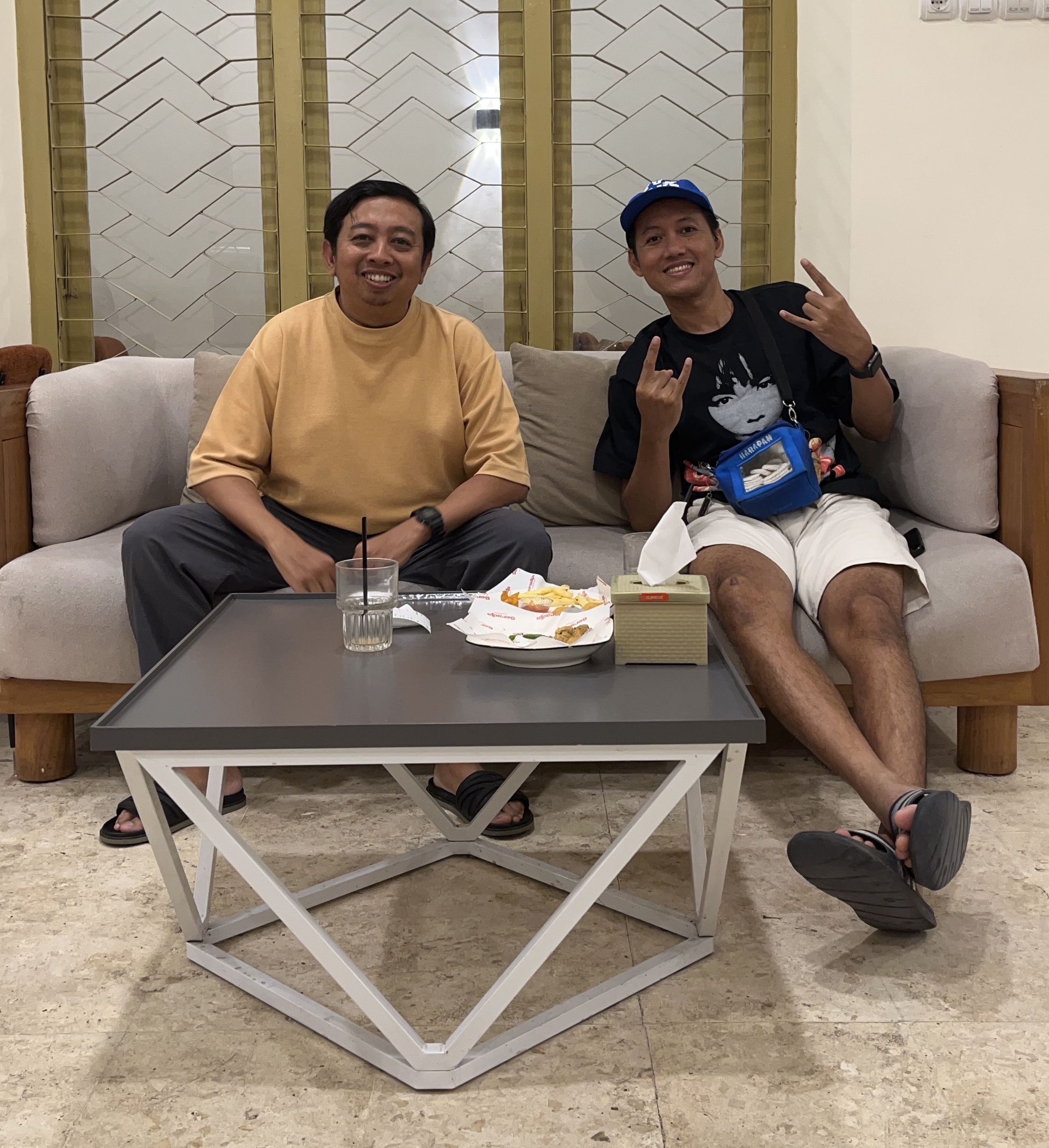With Kusharsono di Seradja