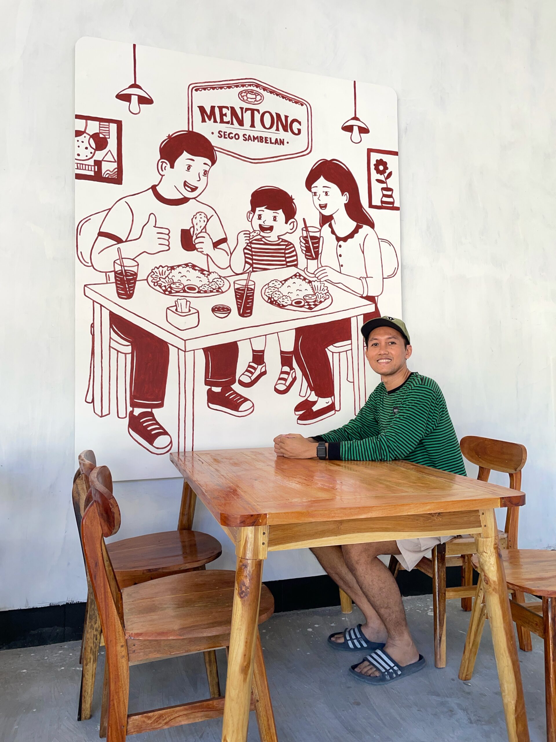 Mural Mentong Keluarga Sego Sambelan