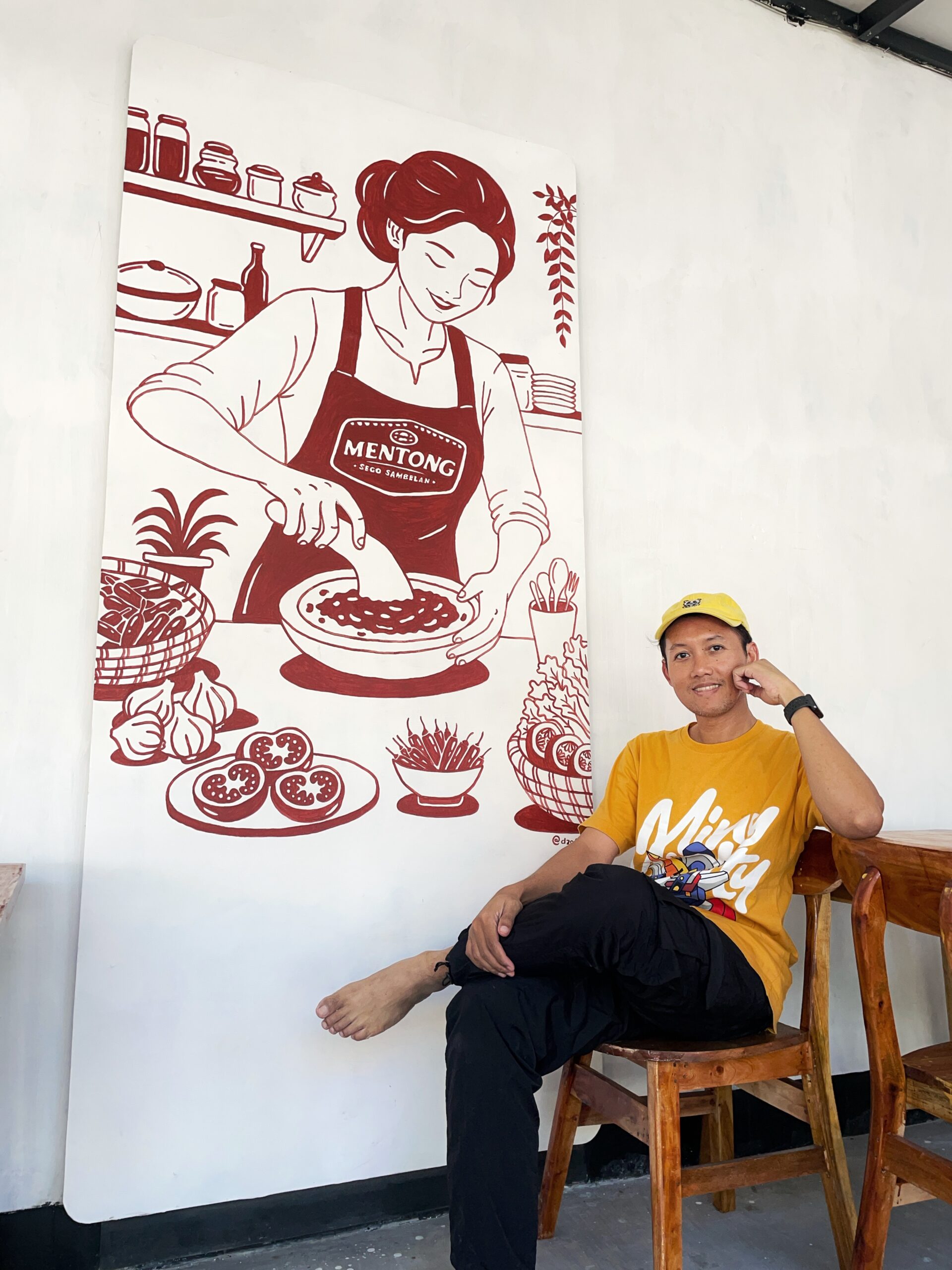 Mbok Mentong Sego Sambelan