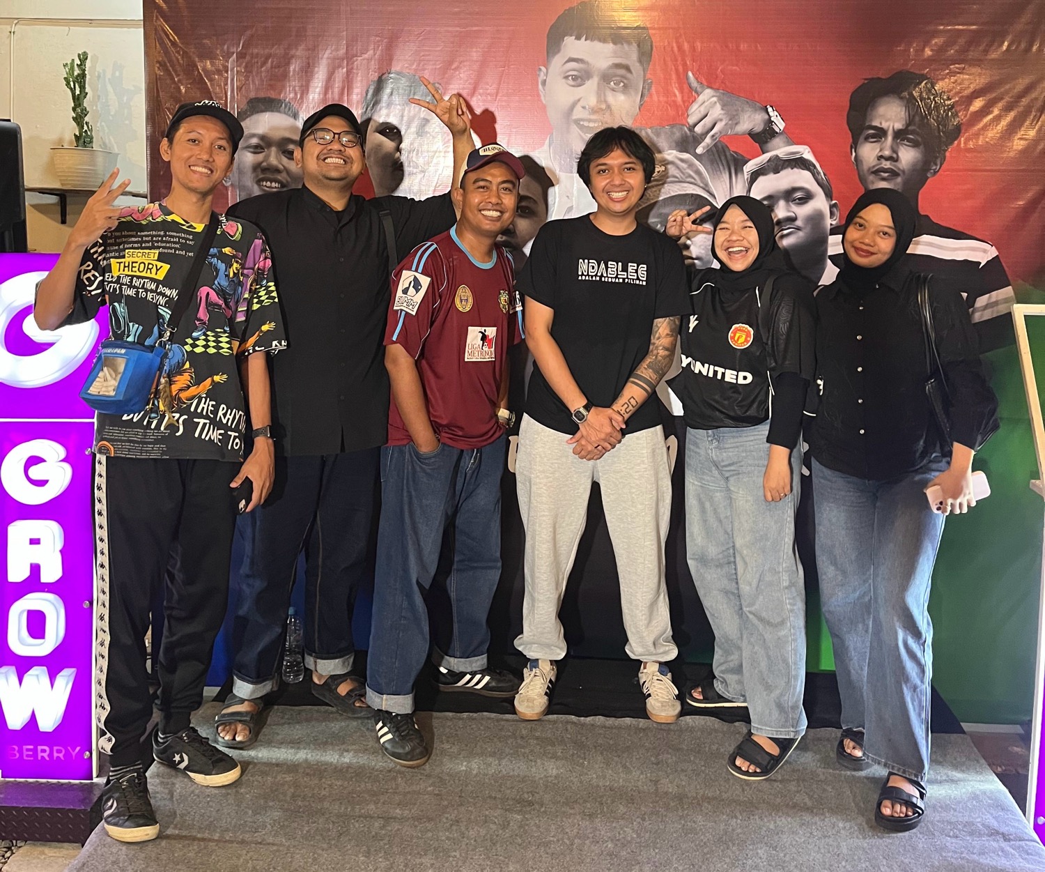Foto bareng friends and Firza