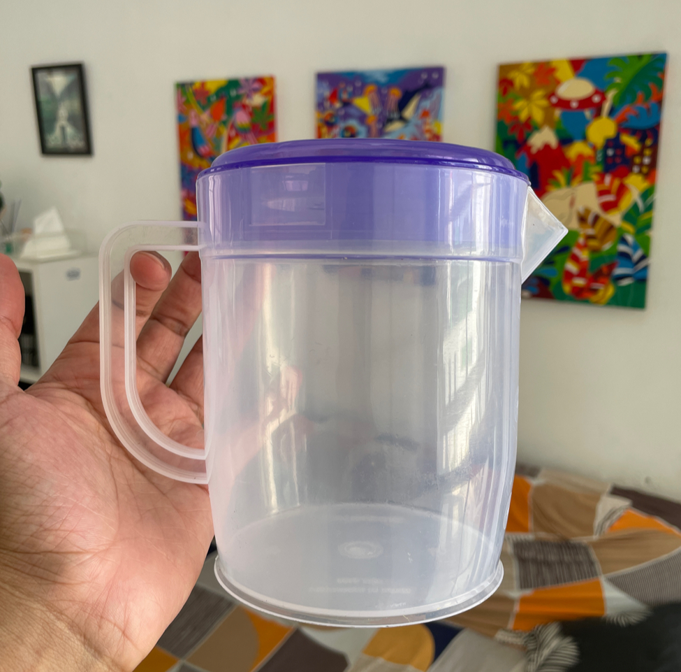 Teko plastik literan