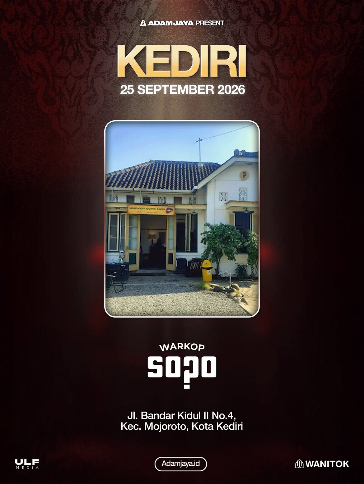 Lokasi WWJT Kediri, Warkop Sopo 1950