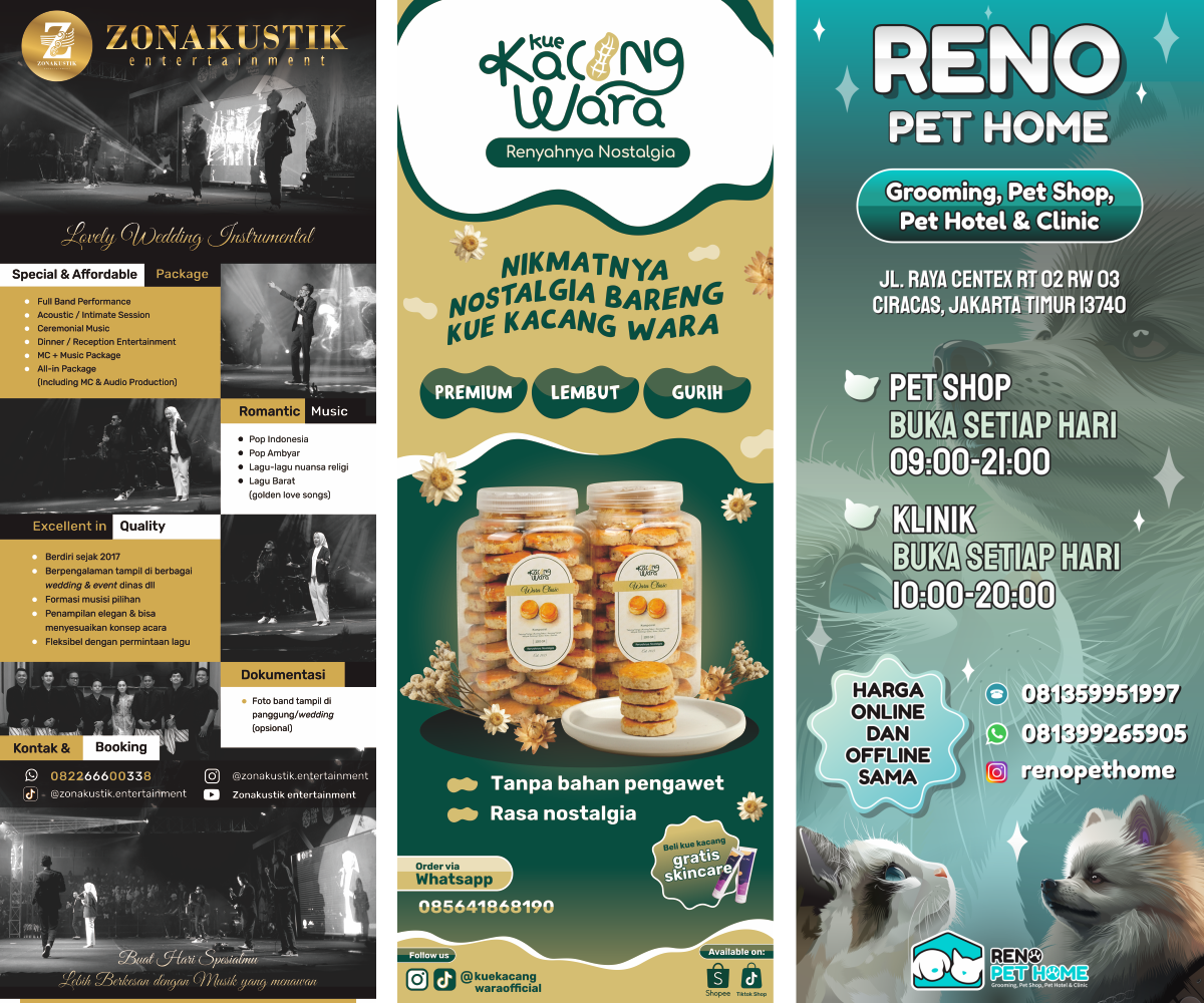 design X Banner by Ndop Vector