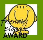 Friendly blogger award