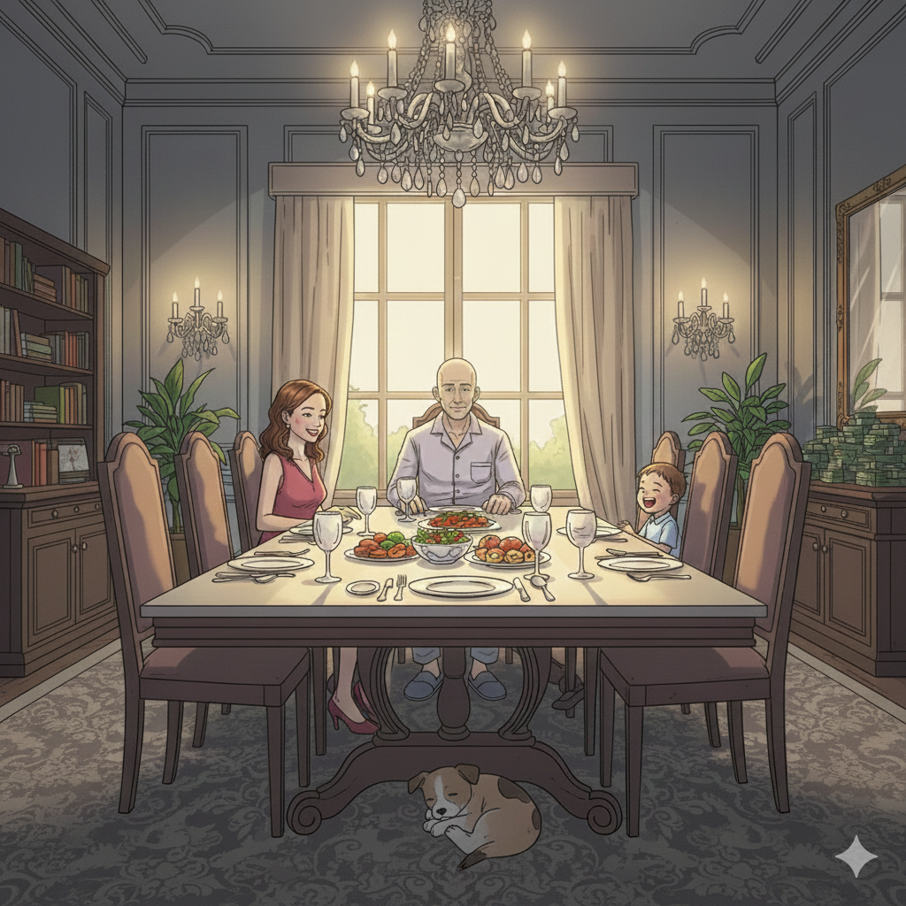 Orang kaya yg tenang