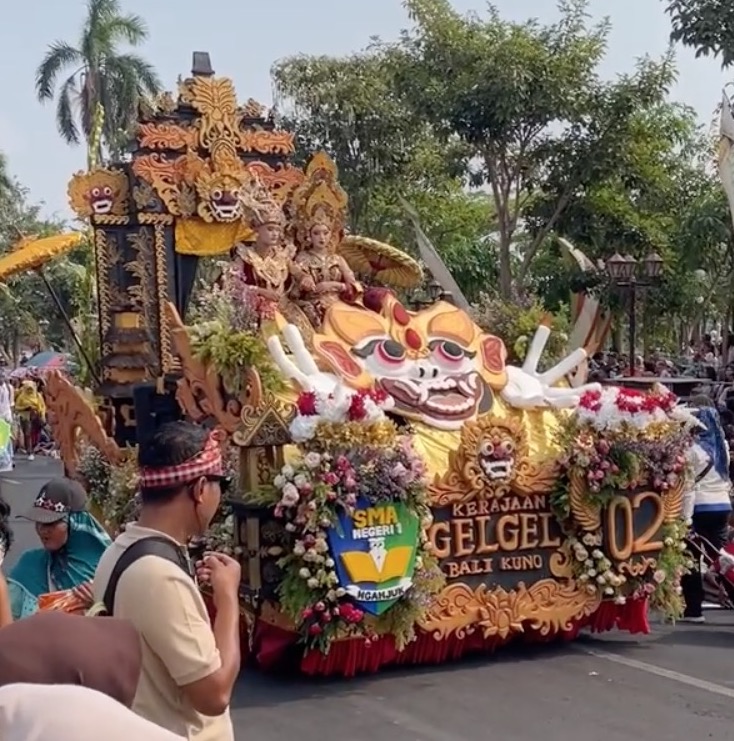Mobil Hias SMASA Nganjuk