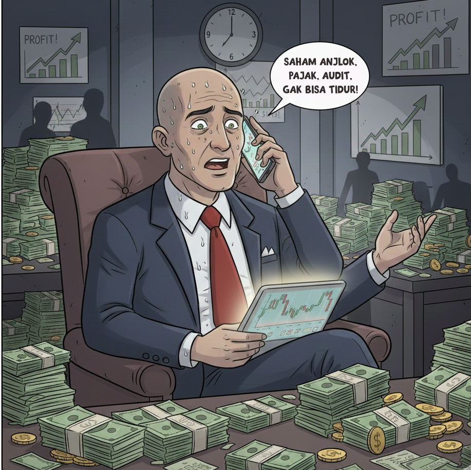 ORANG KAYA GAK TENANG